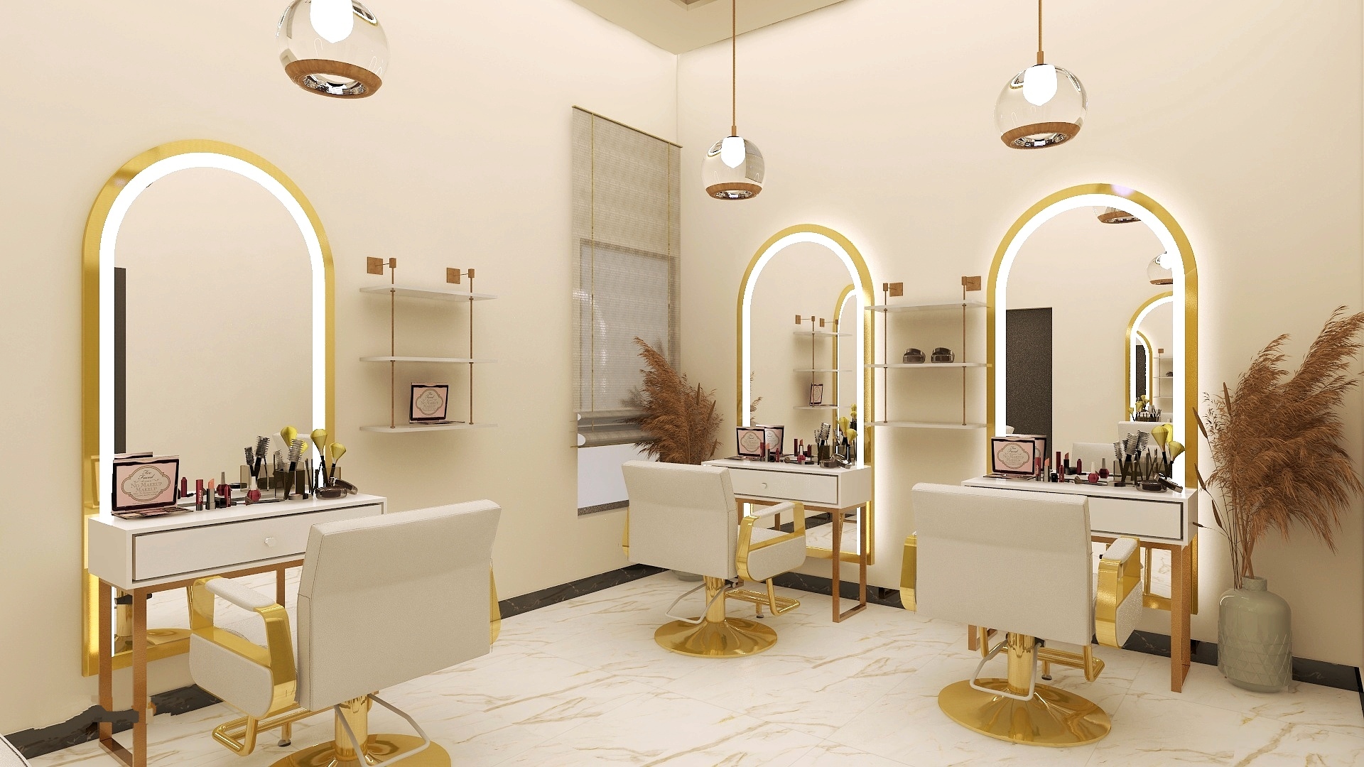 Salon Interior Design in PakistanModern
