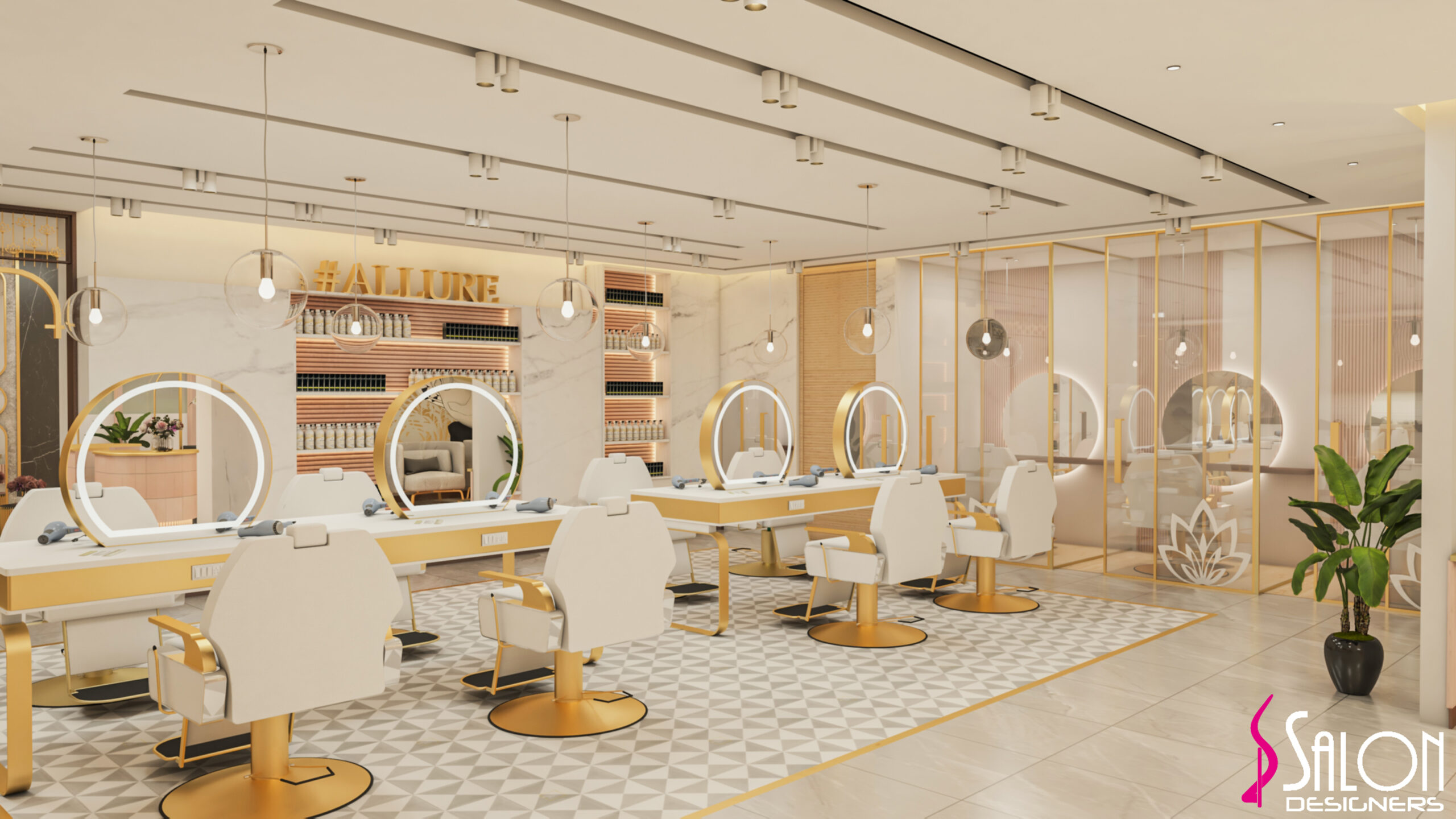 Salon Interior Design in PakistanModern, Functional & Client-Focused