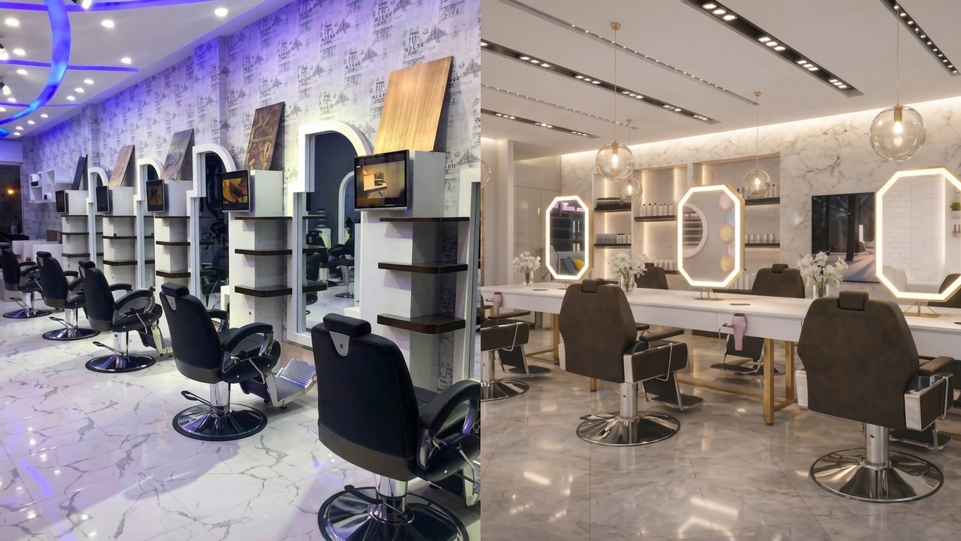 Salon interior design in Pakistan: costs, layout