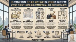 10 commercial fit-out mistakes | How To Fix