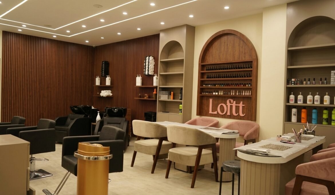 Luxury Salon Interior Design in Lahore | Munaqash